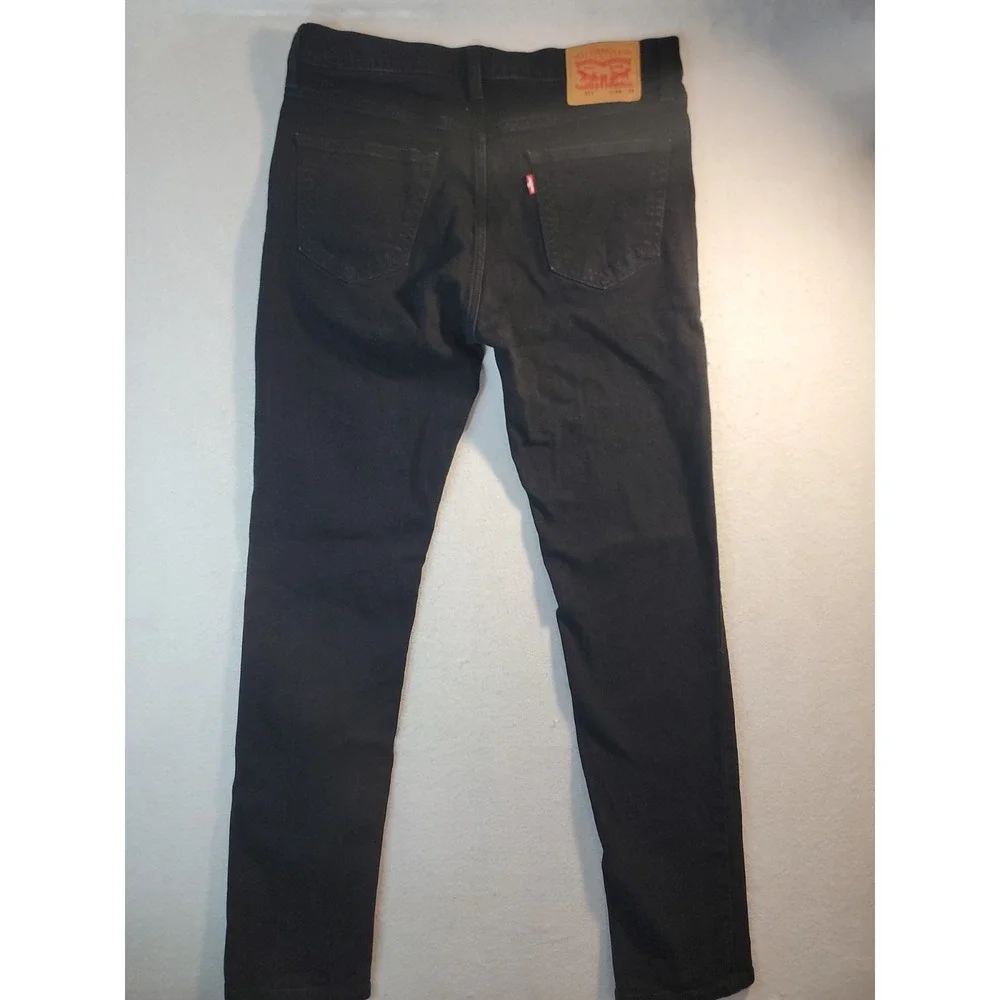 Levi's 511 stretch  jeans - Slim Fit -  Men's 34x34 Black Wash, Stretch 5 Pocket